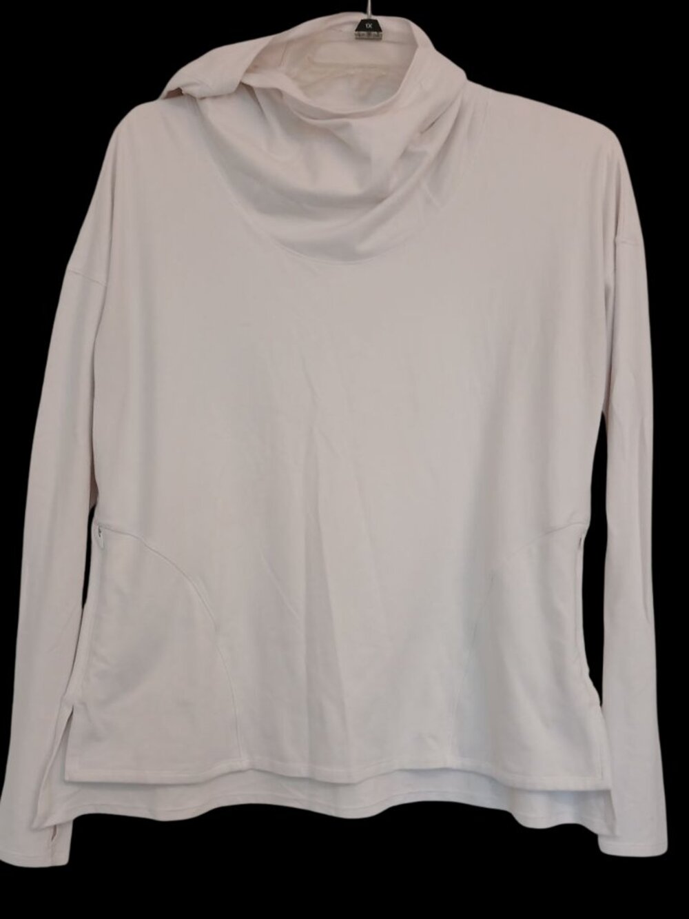 LULULEMON White Starting Place Pullover Yoga Workout Hoodie Top Shirt 12
